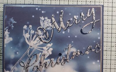 STAMPIN UP MERRY CHRISTMAS & HAPPY HOLIDAYS DIES MAKE LOTS OF CARDS VERY QUICK & EASY!!