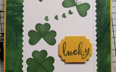 BUTTERFLY ST. PATRICK’S DAY CARD