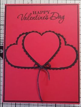 CRAZY SIMPLE VALENTINES DAY CARD
