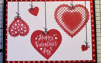SIMPLE VALENTINES DAY CARD – HEART TO HEART – STAMPIN UP