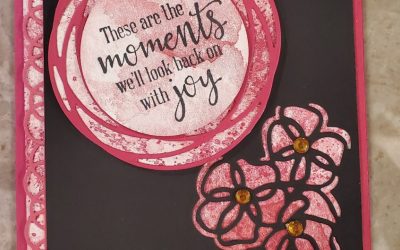 MOMENTS OF JOY PEACEFUL POPPIES CARD