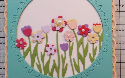 Sending Flowers Card – May Online Card Class
