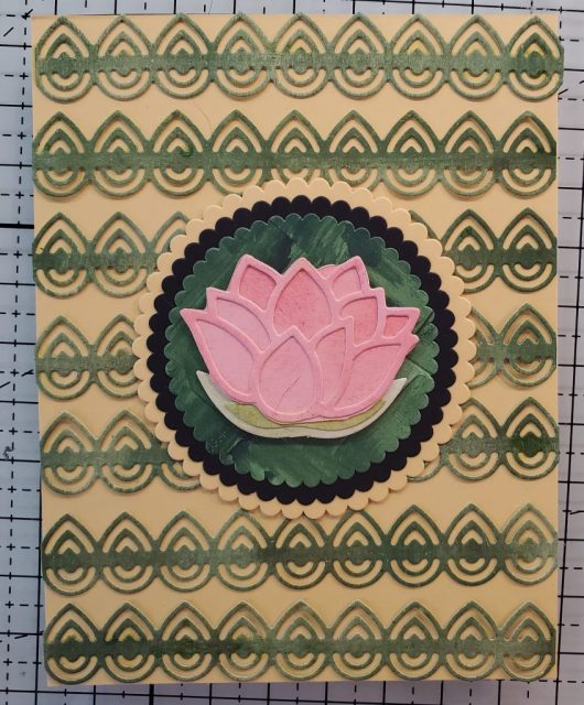 PRETTY LILY CARD - ONLINE CARD CLASS