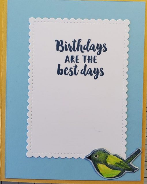 Birthday Birds & Branches Card