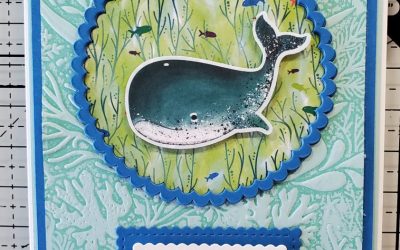 Whale Done Birthday Card  –  Stampin’ Up!