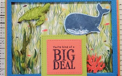 Whale Done Big Deal Birthday Card Stampin Up