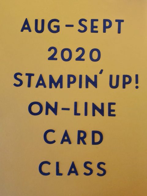 August September Card Class