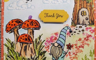 Gnome Thank You Card Stampin’ Up!  – Free Stamp Promotion
