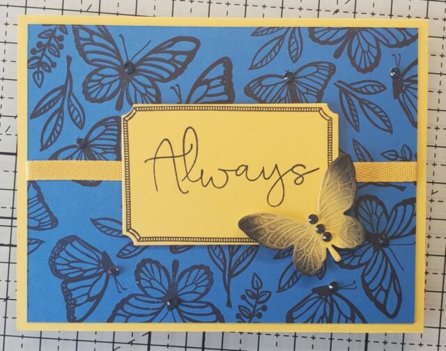 Floating & Fluttering Tutorial by Stampin Up