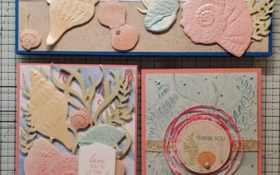 Seashells Pearlescent Tutorial Stampin Up Free Sale-A-Bration