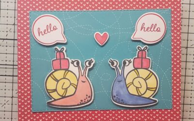 Snailed It Valentines Day Card Stampin Up