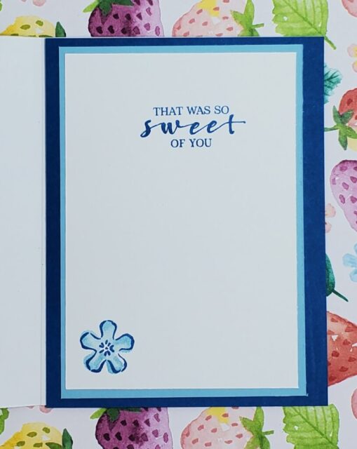 Sweet Strawberry Card