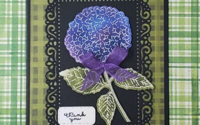 Hydrangea Haven Thank You Card Stampin Up