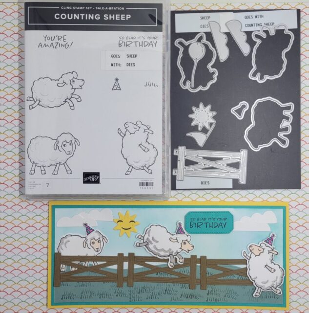 Counting Sheep Sale-a-bration Card