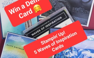 5 Waves of Inspiration Cards Stampin Up