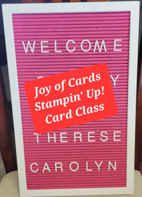 Joy of Cards Live Card Class