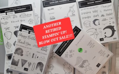Another Retired Stampin Up Blow Out Sale! #StampinUp #StampinUpSale #RetiredStampinUpForSale