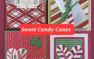 Sweet Candy Cane Cards Stampin Up