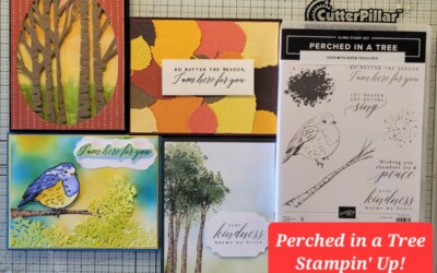 Perched in a Tree Tutorial Stampin Up