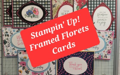 10 Framed Florets Cards Stampin Up – Click the shop button at top of page – click Shop Joy of Cards – Buy Cards