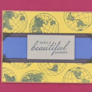 Beautiful World – Life’s a Beautiful Journey Card Stampin' Up!