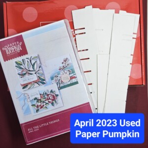 April 2023 Paper Pumpkin Kit - Used