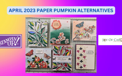 April 2023 Paper Pumpkin Alternatives