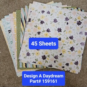 Design a Daydream 12" x 12" Designer Series Paper Open - Stampin' Up! - 45 Sheets